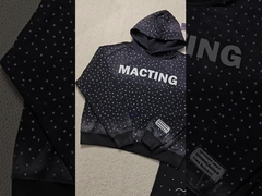 طراحي سفارشي بريده شده برنيستون زپ بالا هودي شستشوي اسيد ونتاي شستشوي فله