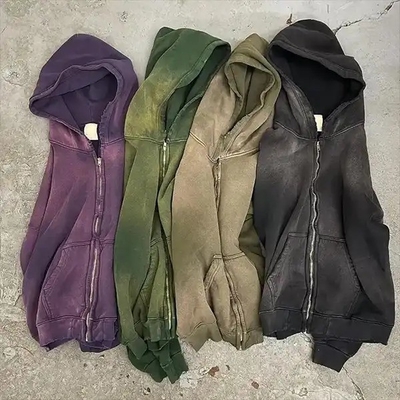 پشتیبانی طراحی گرافیک شسته شده اسید بنفش شسته شده آفتاب رنگ زده شده سوئیچرت پریشان