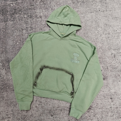 Custom Unisex Oversized Loose Blank Embroidery Letter Baggy Distressed Vintage Heavy Weight Cotton Acid Wash Hoodie for Men